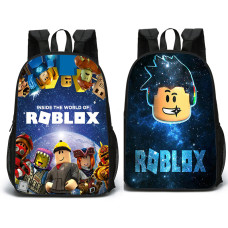 Oboustranný studentský batoh s potisky Roblox vzor 5